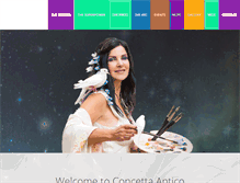 Tablet Screenshot of concettaantico.com